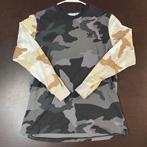 Adidas Long Sleeve Camo Shirt (Large)